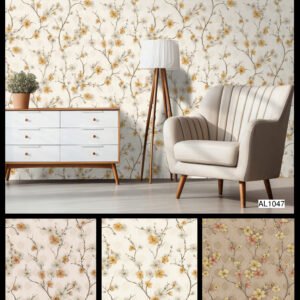 3D Flora Design Wallpaper